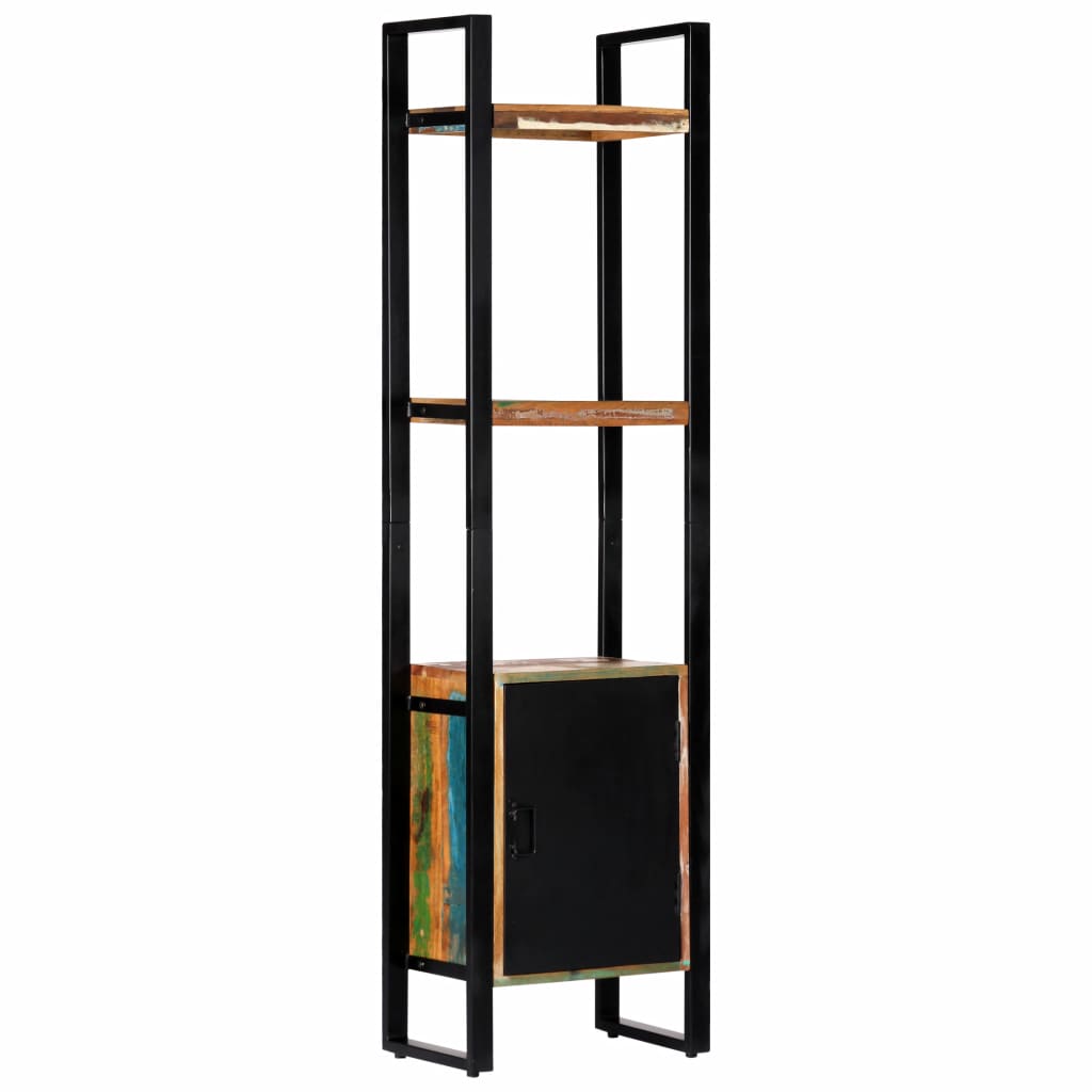 vidaXL Kirjahylly 45x30x171 cm kierrätetty puu