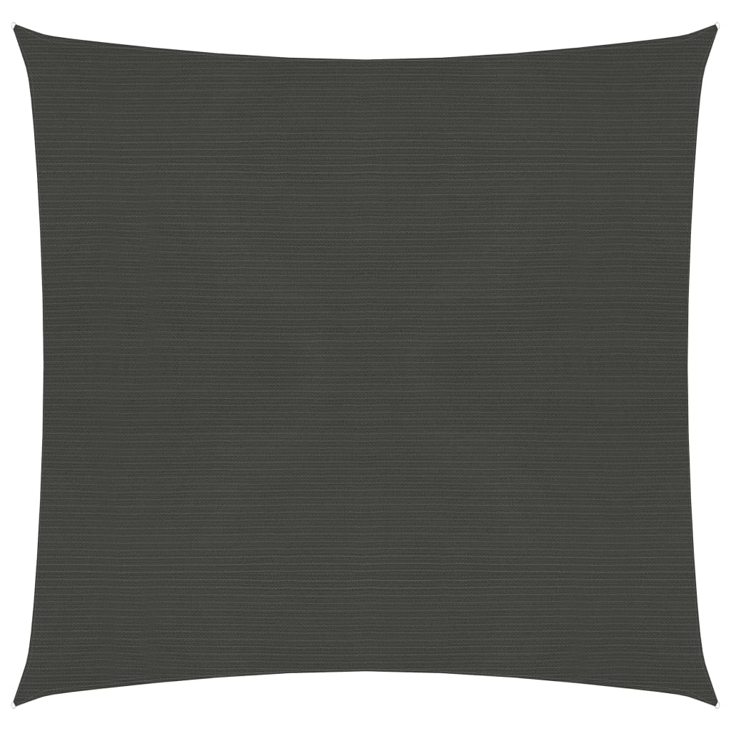 vidaXL Aurinkopurje 160 g/m² antrasiitti 4x4 m HDPE