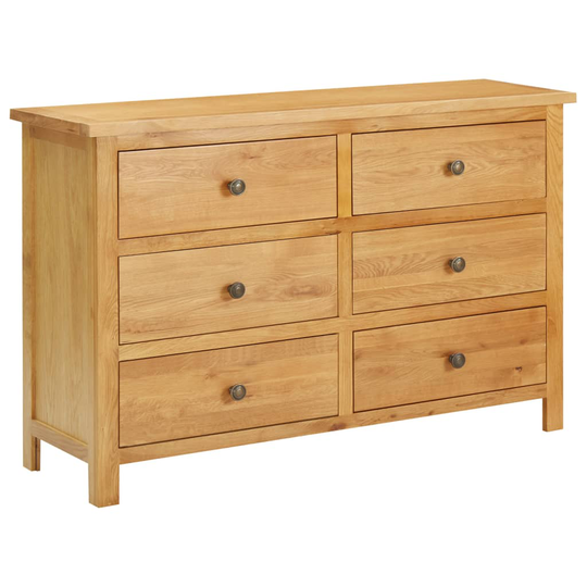 vidaXL Lipasto 105x33,5x73 cm täysi tammi
