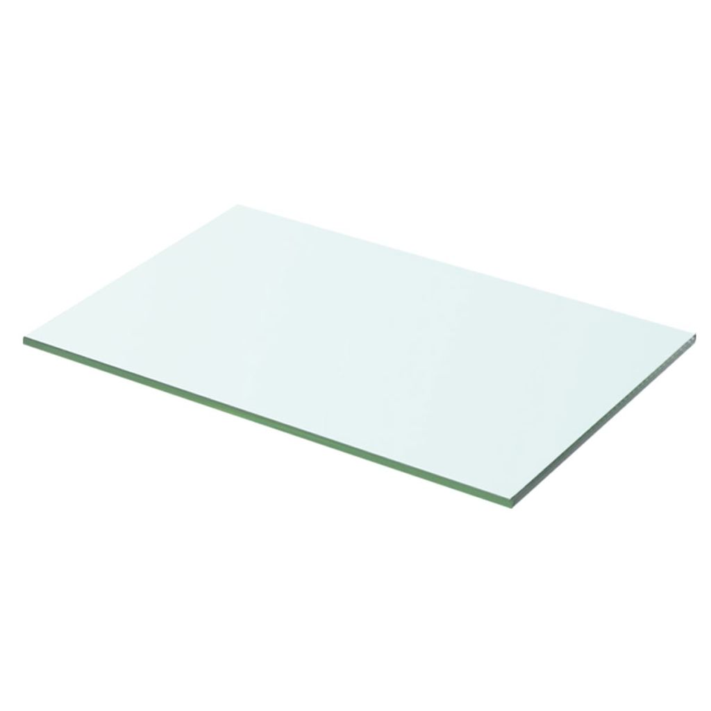 vidaXL Hyllypaneeli Kirkas Lasi 50x25 cm