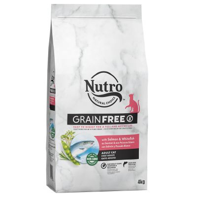 Nutro Grain Free Adult Salmon & White Fish - 4 kg