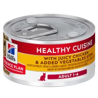Hill's Science Plan Adult Healthy Cuisine Ragout Chicken & Vegetables - 24 x 79 g
