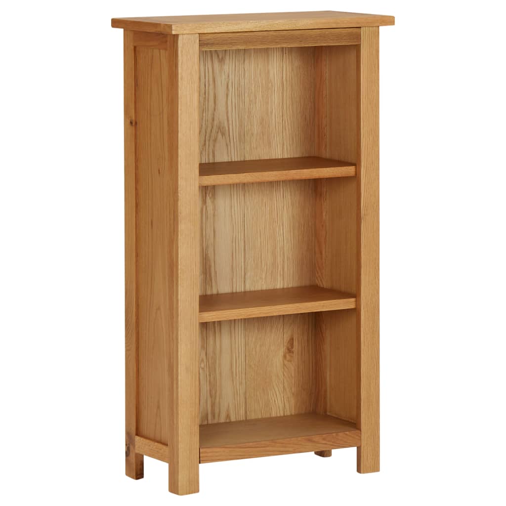 vidaXL kirjahylly 45x22,5x82 cm täysi tammi