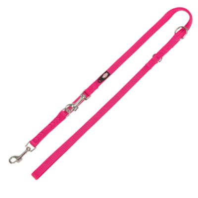 Trixie Premium säädettävä talutushihna, fuksianpunainen - koko XS-S: pituus 2 m / leveys 15 mm