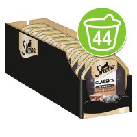 Sheba-säästöpakkaus 44 x 85 g - Sauce Speciale, kalkkuna-kasvispata