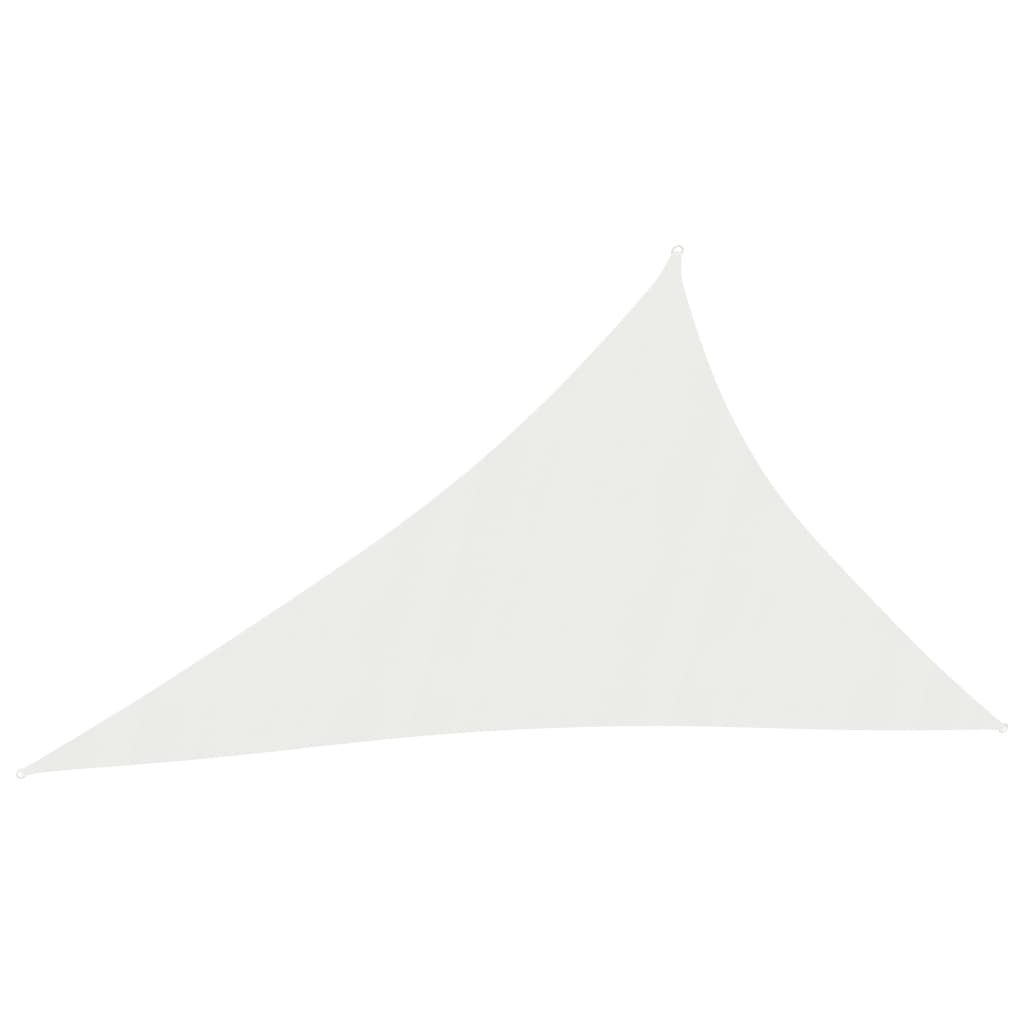 vidaXL Aurinkopurje 160 g/m² valkoinen 4x5x6,8 m HDPE
