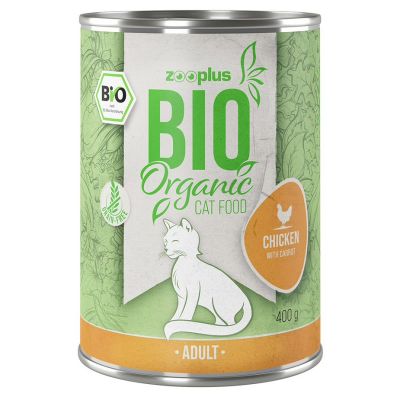 zooplus Bio kana & porkkana - 6 x 85 g