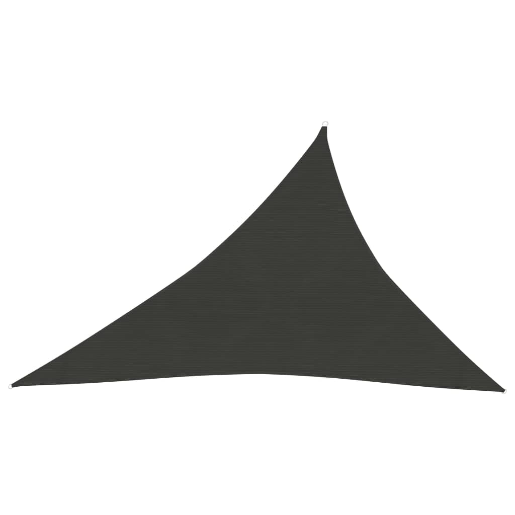 vidaXL Aurinkopurje 160 g/m² antrasiitti 4x5x6,8 m HDPE