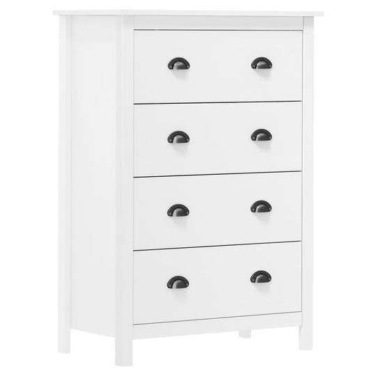 vidaXL Lipasto Hill Range 4 laatikkoa 79x40x110 cm täysi mänty