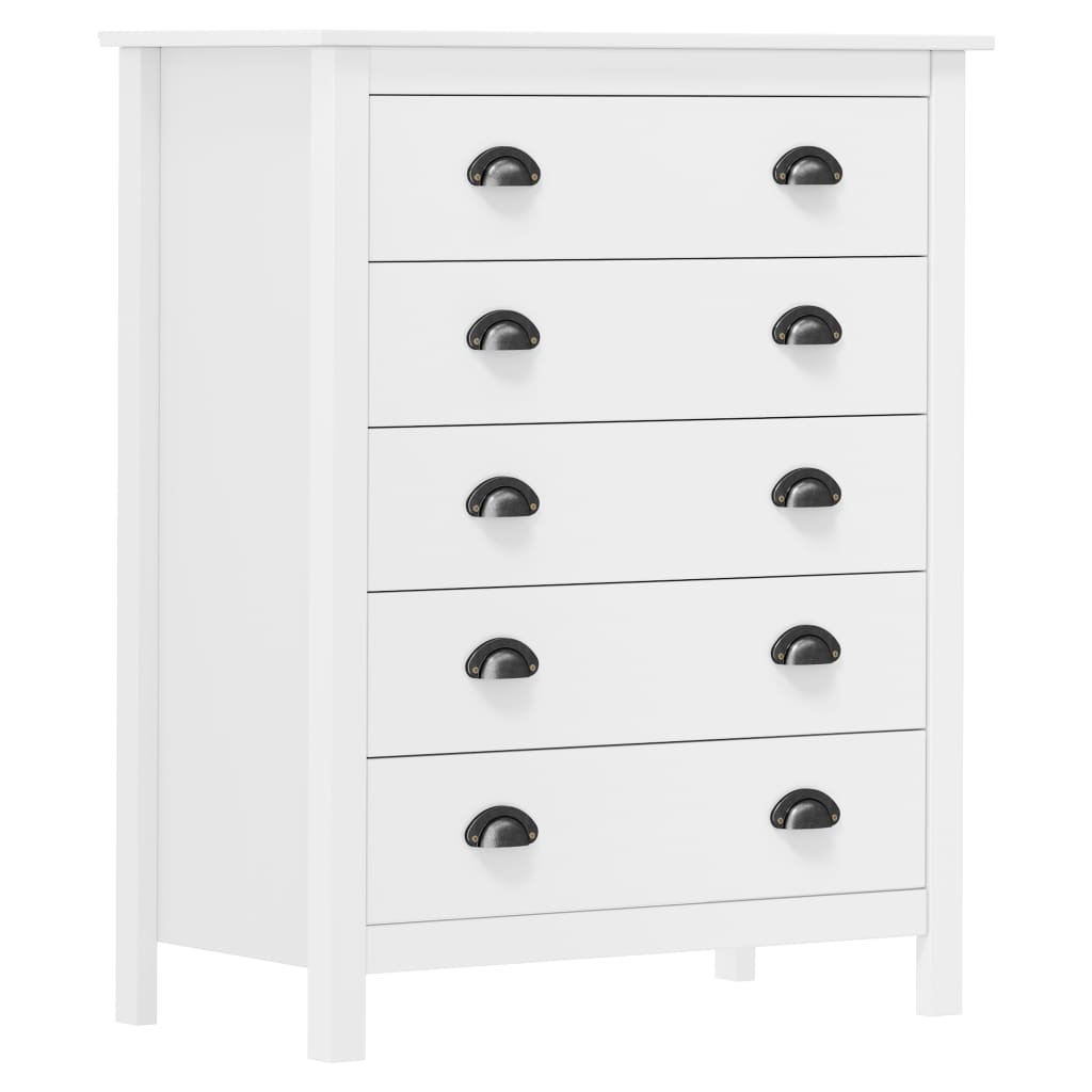 vidaXL Lipasto Hill Range 5 laatikkoa 79x40x96,5 cm täysi mänty