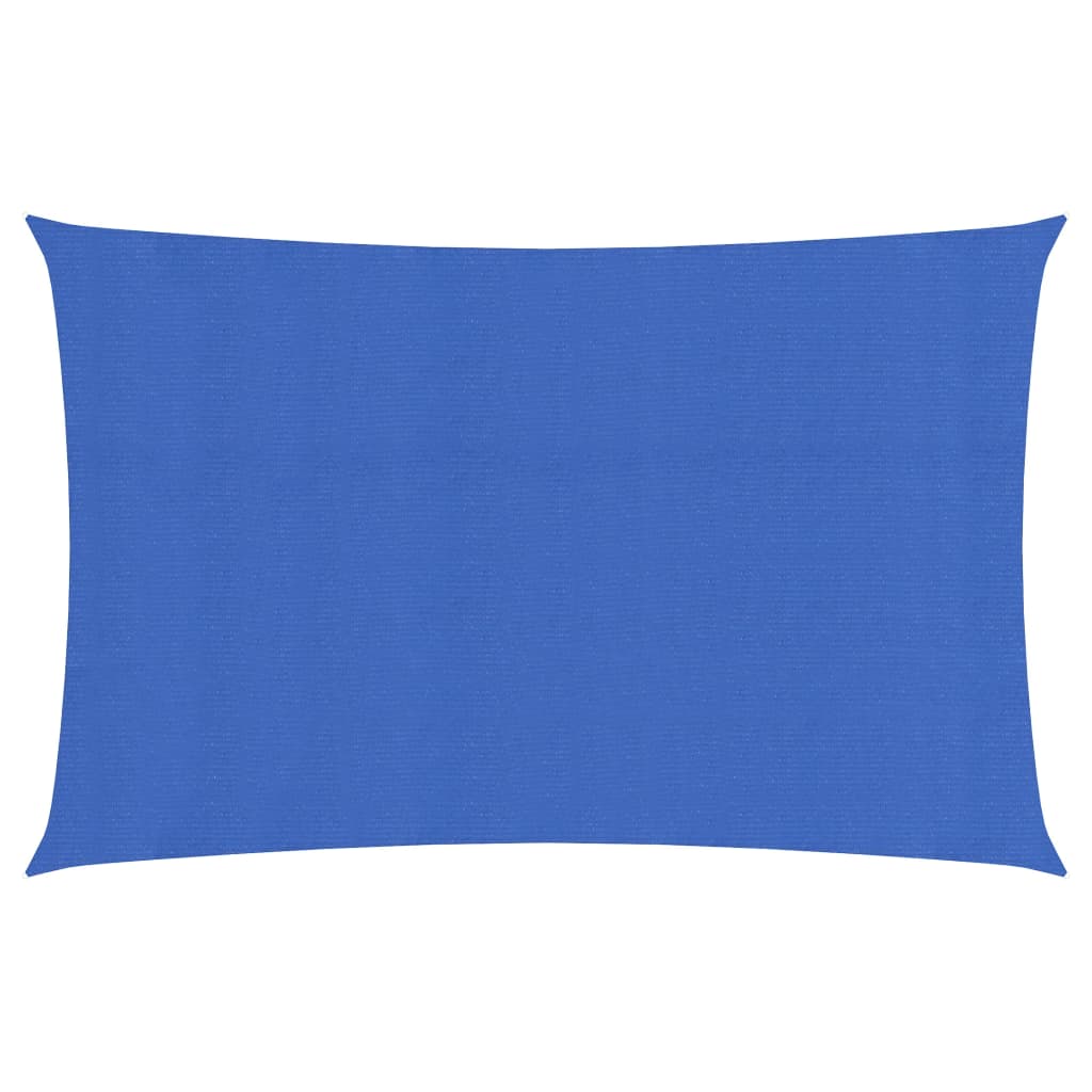 vidaXL Aurinkopurje 160 g/m² sininen 2x5 m HDPE