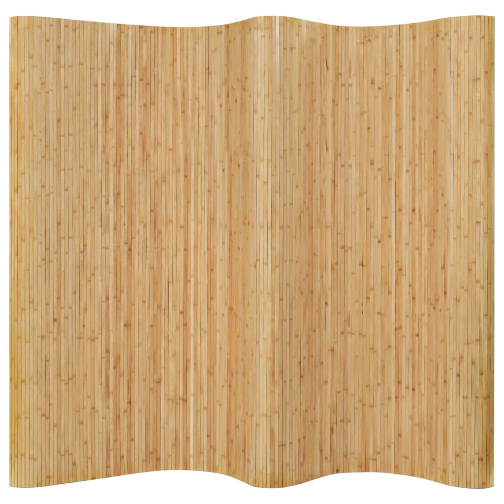 vidaXL Tilanjakaja bambu 250x165 cm luonnollinen