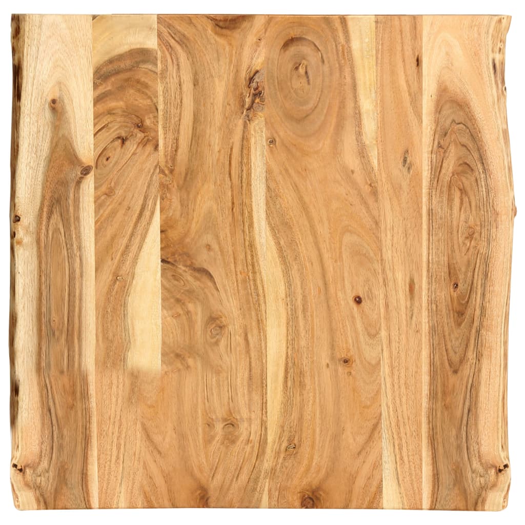 vidaXL Pöytälevy täysi akaasiapuu 60x(50-60)x2,5 cm