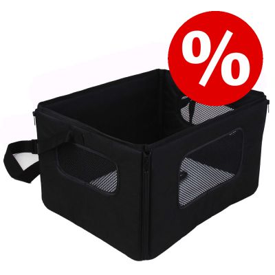 Autopenkki pienille koirille tai kissoille erikoishintaan! - L 47,5 x S 38 x K 27,5 cm