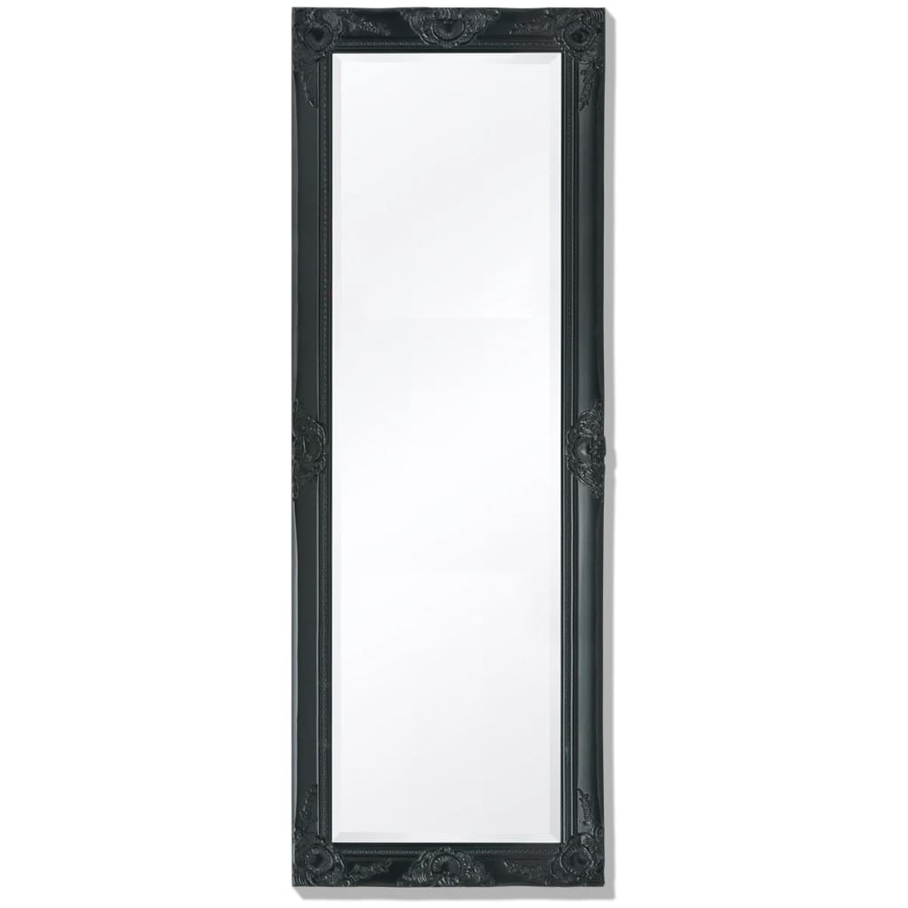 vidaXL Seinäpeili Barokkityylinen 140x50 cm Musta