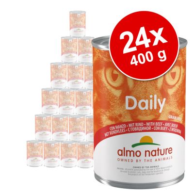 Almo Nature Daily Menu -säästöpakkaus 24 x 400 g - kana