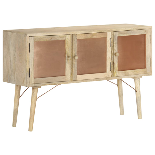 vidaXL Senkki 118x35x75 cm täysi mangopuu