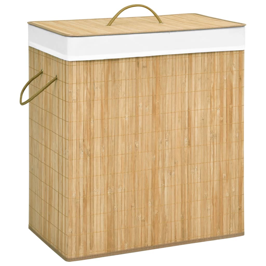 vidaXL Bambu pyykkikori 100 l