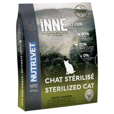 Nutrivet Inne Cat Sterilised - säästöpakkaus: 2 x 6 kg