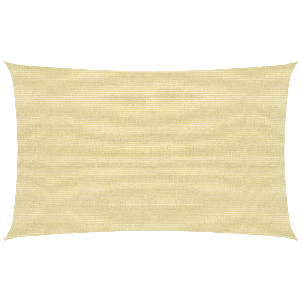 vidaXL Aurinkopurje 160 g/m² beige 2x4,5 m HDPE