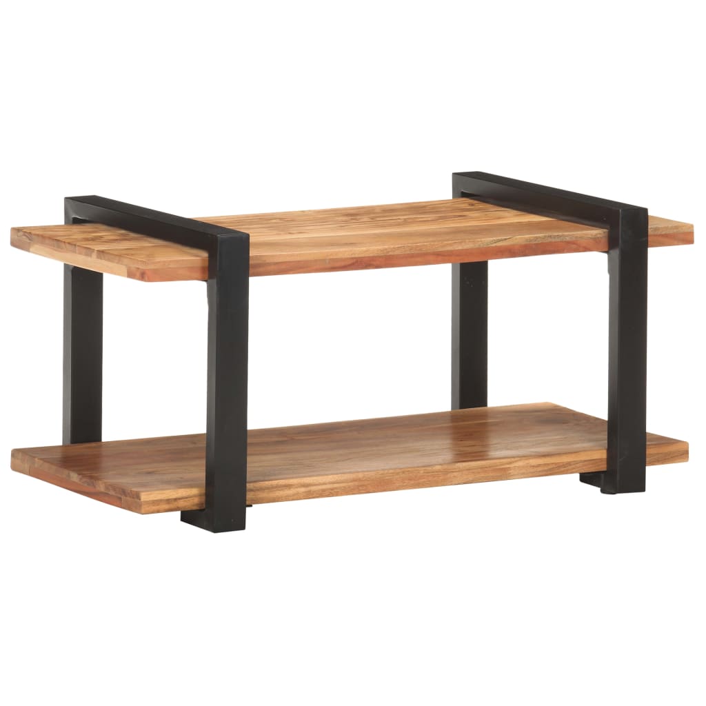 vidaXL TV-taso 90x40x40 cm täysi akaasiapuu