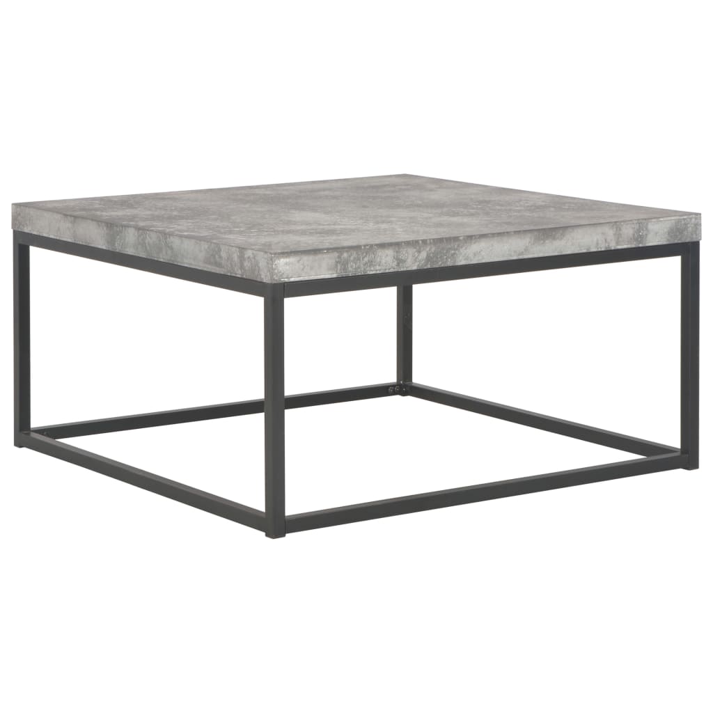 vidaXL Sohvapöytä 75x75x38 cm betonityyli