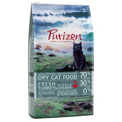 Purizon Sterilised Adult Turkey & Chicken - viljaton - 2,5 kg