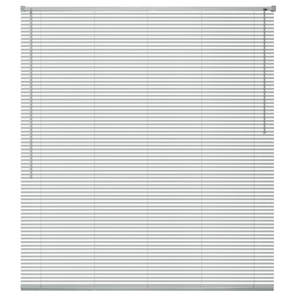 vidaXL Sälekaihtimet Alumiini 100x160 cm Hopea