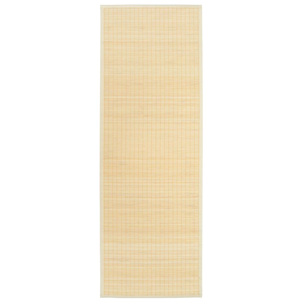 vidaXL Joogamatto bambu 60x180 cm luonnollinen