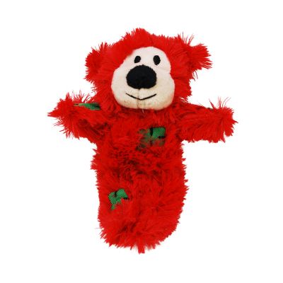 KONG Holiday Softies Patchwork Bear - 1 kpl