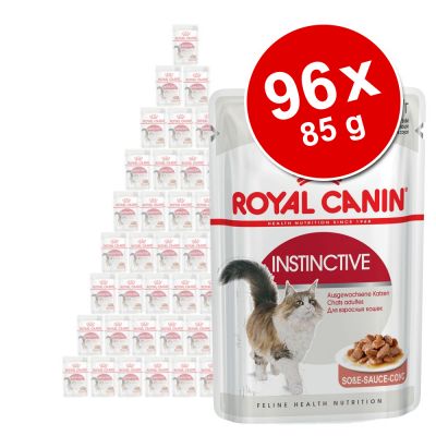 Royal Canin -suursäästöpakkaus 96 x 85 g - lajitelma: Ultra Light in Gravy + Jelly