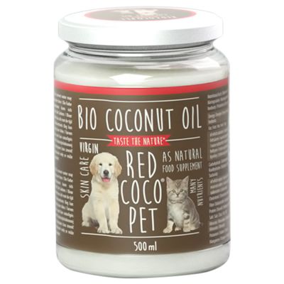 BIO Virgin Coconut Oil -kookosöljy eläimille - 500 ml