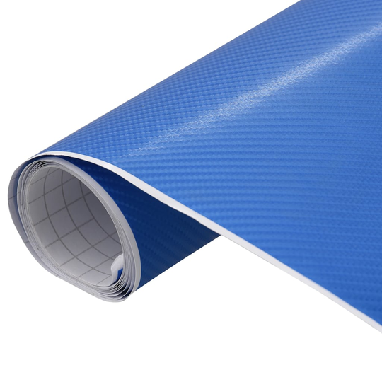 vidaXL Auton päällystekalvot 2 kpl 4D sininen 100x150 cm + 50x150 cm