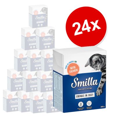 Smilla Chunks -säästöpakkaus 24 x 370 / 380 g erikoishintaan! - in Sauce, nauta