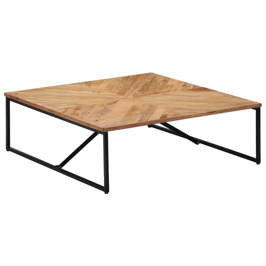 vidaXL Sohvapöytä 110x110x36 cm akaasiapuu