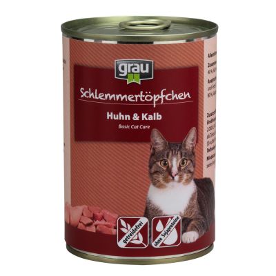 Grau Gourmet, viljaton 6 x 400 g - kani, nauta & ankka