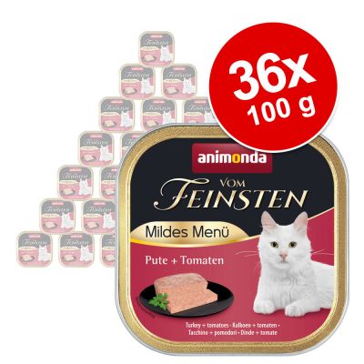 Animonda vom Feinsten Mild Menu Adult -säästöpakkaus 36 x 100 g - kalkkuna
