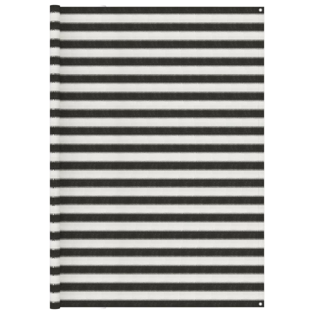 vidaXL Telttamatto 250x350 cm antrasiitti ja valkoinen