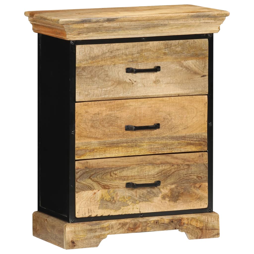 vidaXL Lipasto 60x30x75 cm täysi mangopuu