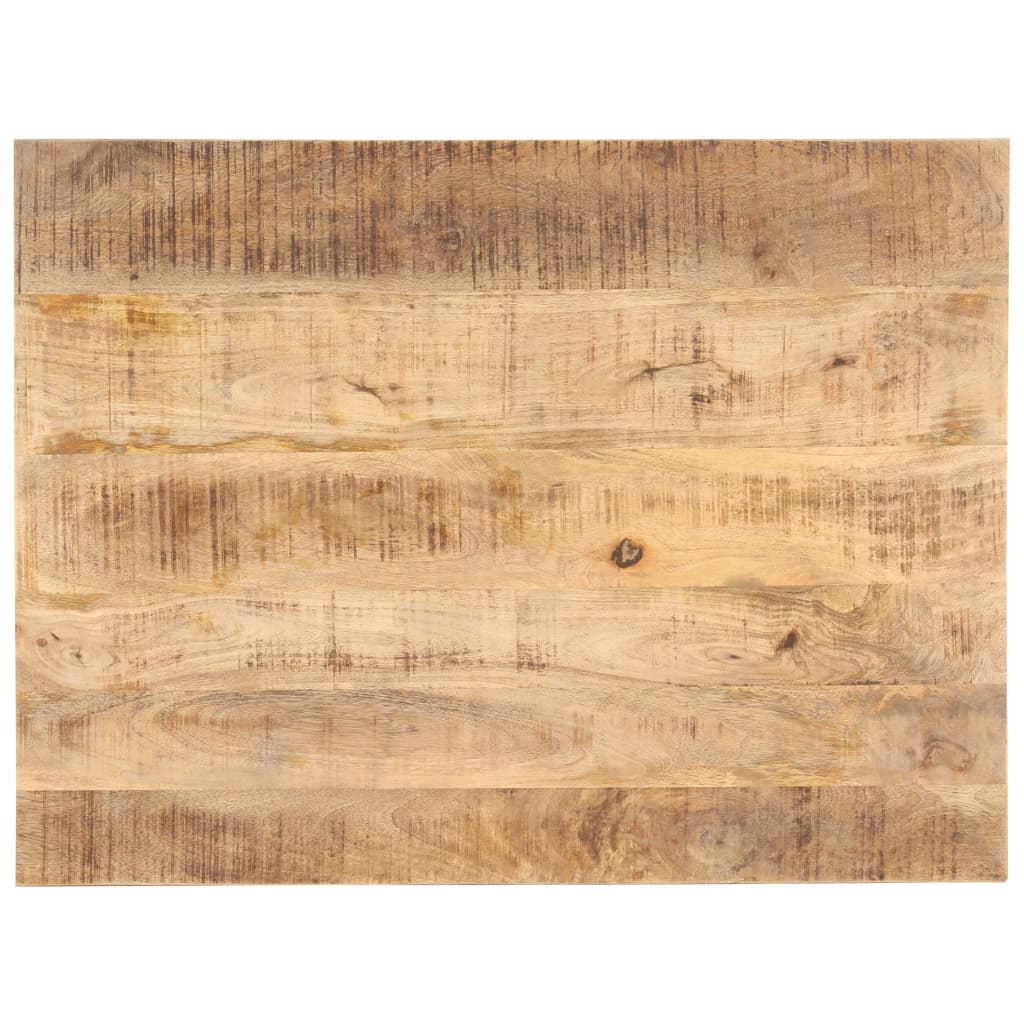 vidaXL Pöytälevy täysi mangopuu 25-27 mm 80x70 cm