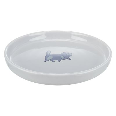 Trixie- keraaminen ruokakuppi, matala ja leveä - 600 ml, Ø 23 cm