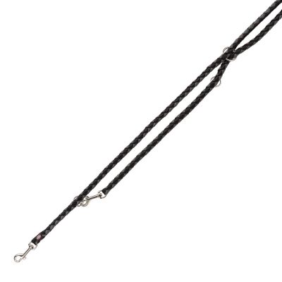 Trixie Cavo säädettävä talutushihna, musta/grafiitinharmaa - koko L - XL: pituus 200 cm, Ø 18 mm