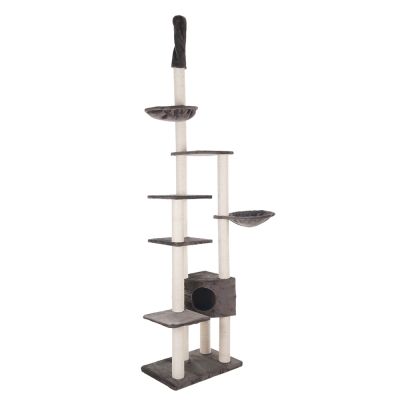 Atlas-raapimispuu kissoille - beige