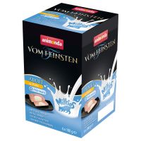 Animonda Vom Feinsten Adult Milkies 6 x 100 g - siipikarja & kermaydin