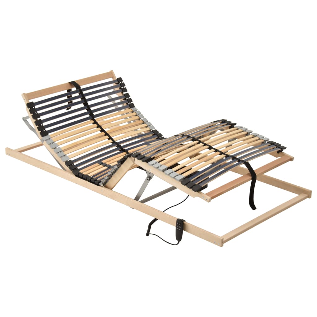 vidaXL Sähkökäyttöinen sälepohja 42 sälettä 7 vyöhykettä 90x200 cm