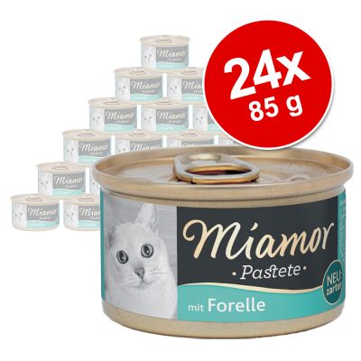 Miamor Pâté -säästöpakkaus 24 x 85 g - ankka