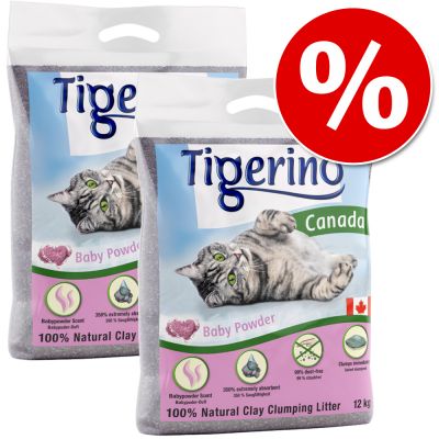 2 x 12 kg Tigerino Canada / Special Edition erikoishintaan! - Special Edition: ruohontuoksuinen