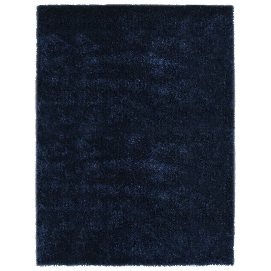 vidaXL Shaggy-matto 80x150 cm sininen