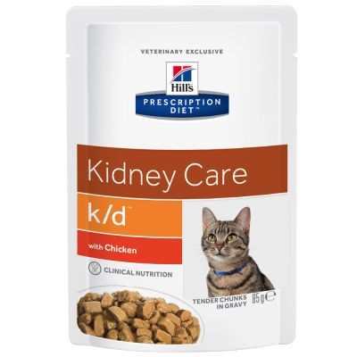 Hill's Prescription Diet Feline k/d Kidney Care - kana - 12 x 85 g