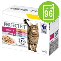 Perfect Fit -säästöpakkaus 96 x 85 g - Senior kalkkuna